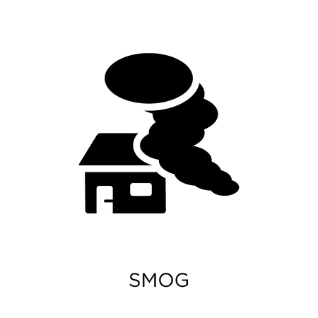 Smog icon. Smog symbol design from Weather collection. Simple element vector illustration on white background.のイラスト素材
