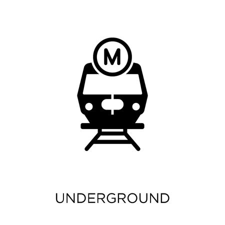 Underground icon. Underground symbol design from Transportation collection.のイラスト素材