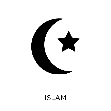 Islam icon. Islam symbol design from Religion collection. Simple element vector illustration on white background.のイラスト素材