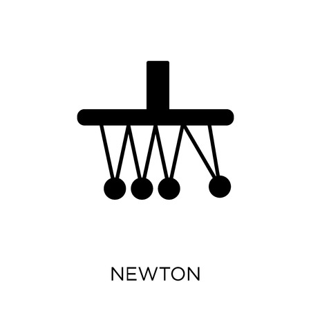 Newton icon. Newton symbol design from Science collection. Simple element vector illustration on white background.のイラスト素材