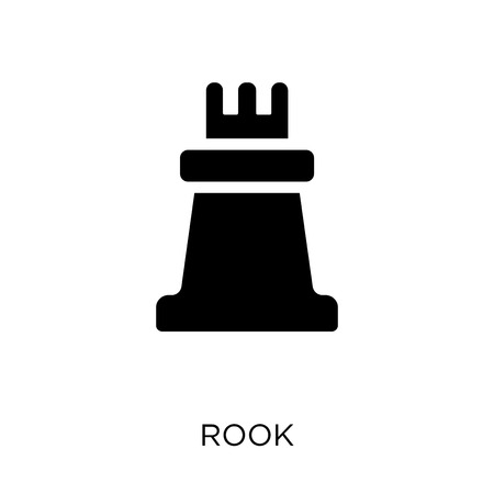 Rook icon. Rook symbol design from Strategy collection. Simple element vector illustration on white background.のイラスト素材