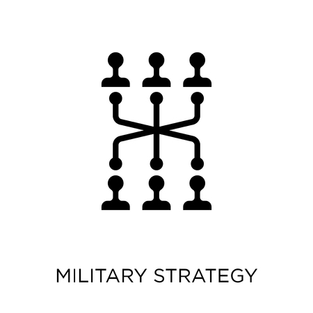 Military strategy icon. Military strategy symbol design from Army collection.のイラスト素材