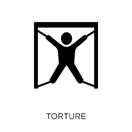 torture icon. torture symbol design from Army collection.のイラスト素材