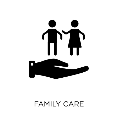 Family Care icon. Family Care symbol design from coverage collection.のイラスト素材