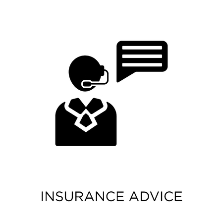 insurance advice icon. insurance advice symbol design from Insurance collection.のイラスト素材