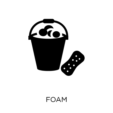 Foam icon. Foam symbol design from Hygiene collection. Simple element vector illustration on white background.のイラスト素材