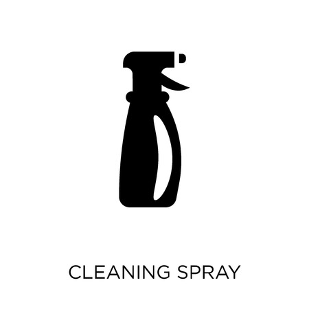 Cleaning spray icon. Cleaning spray symbol design from Cleaning collection. Simple element vector illustration on white background.のイラスト素材