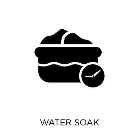 Water soak icon. Water soak symbol design from Cleaning collection. Simple element vector illustration on white background.のイラスト素材