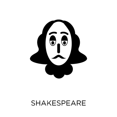 Shakespeare icon. Shakespeare symbol design from Cinema collection. Simple element vector illustration on white background.のイラスト素材