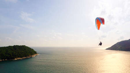 Beautiful view seen from the Nai Harn view point located in Phuket, Thailand.の写真素材