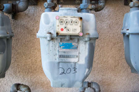 Gas Meterの写真素材