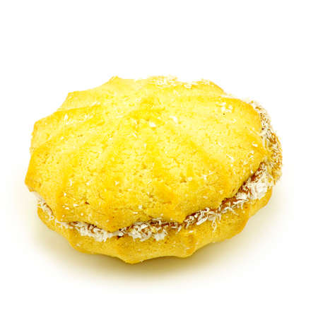 Isolated image of cookies on white backgroundの写真素材