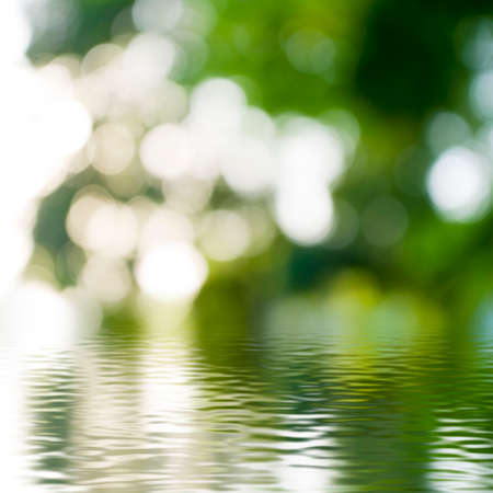 image of water on a blurred backgroundの写真素材