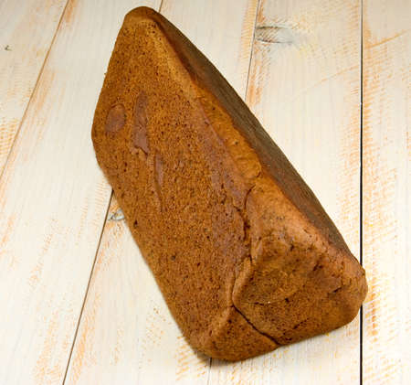 image of bread on a wooden tableの写真素材