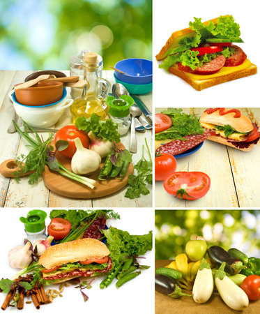 image of different vegetables closeupの写真素材