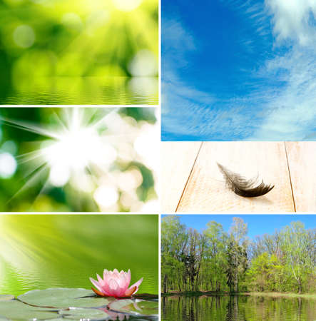 image of different beautiful landscapesの写真素材