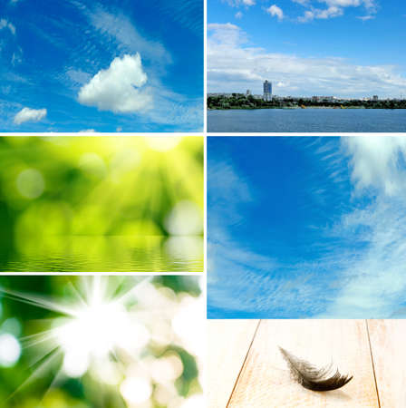different beautiful pictures of natureの写真素材