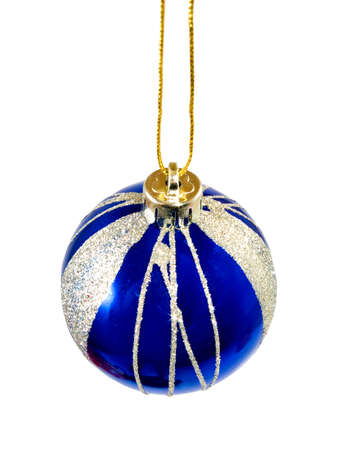 Isolated image of a Christmas ballの写真素材
