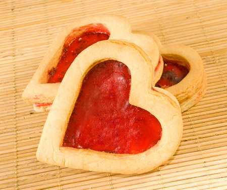 image of different cookies closeupの写真素材