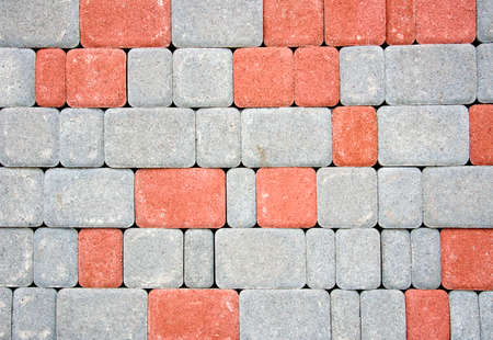 Image of colored pavement as backgroundの写真素材