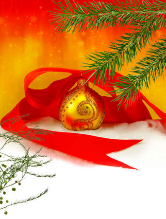 image of Christmas decorations close-upの写真素材