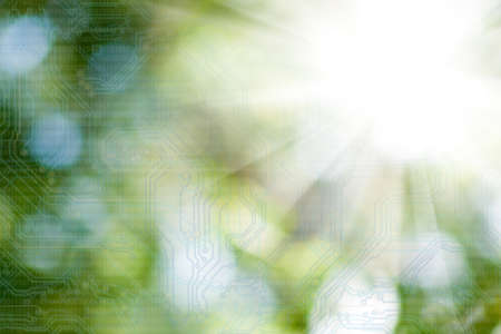 abstract image on chip  background close up