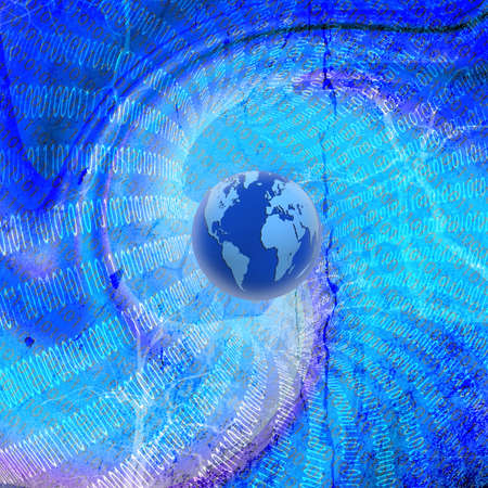 abstract image of the globe close upの写真素材