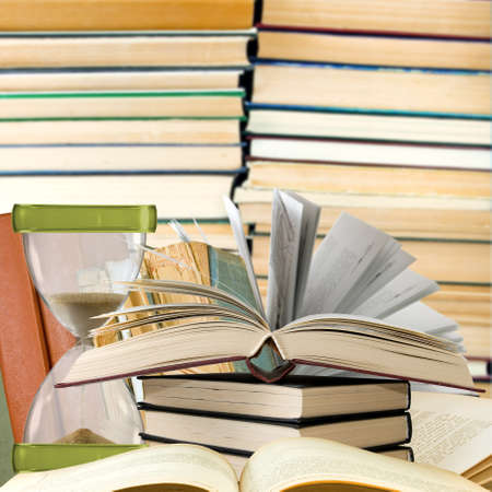 image of many books close upの写真素材