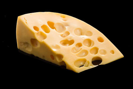 Isolated image of cheese close upの写真素材