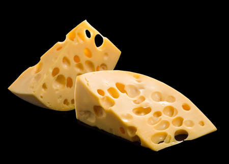 Isolated image of cheese close upの写真素材