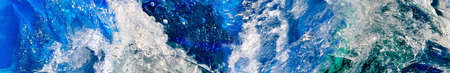 ocean wave as a background close-upの写真素材