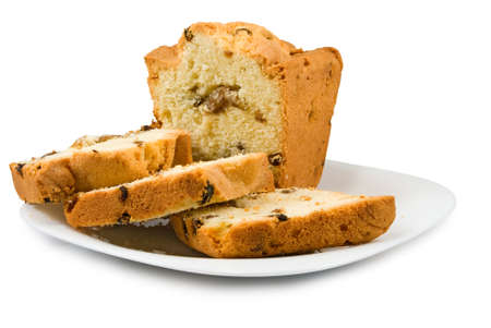 image of cake on a white backgroundの写真素材