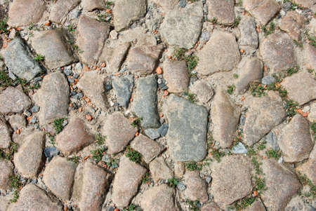 Image cobblestones as backgroundの写真素材