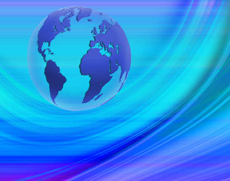 abstract image of the globe close-upの写真素材