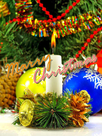image of Christmas decorations close upの写真素材
