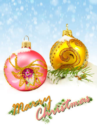 image of Christmas decorations close upの写真素材