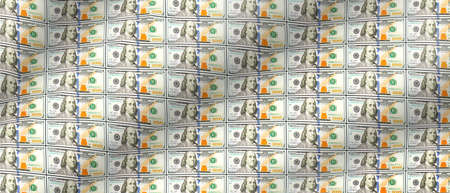 Isolated image of  dollars close-upの写真素材