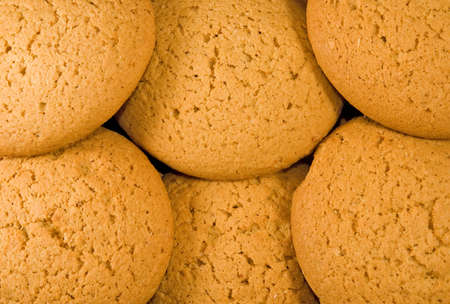 image of delicious cookies closeupの写真素材
