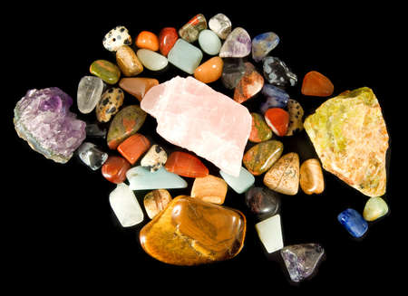 image of different stones close-upの写真素材
