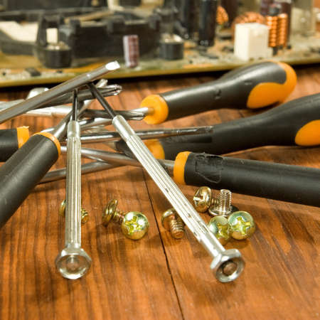 Image of various tools closeup
