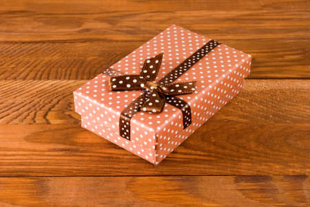image of gift box closeup