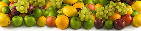 image of different fruits closeupの写真素材