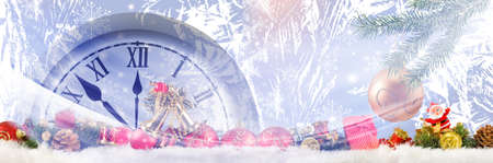 Image of Christmas decorations closeupの写真素材