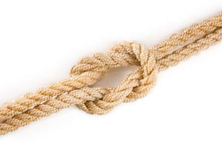 image of knot on white background close-upの写真素材