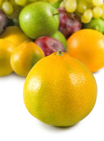 Isolated image of fruits close-upの写真素材