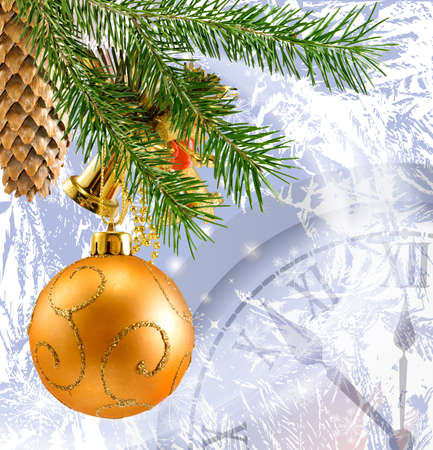 Image of Christmas decorations close-upの写真素材