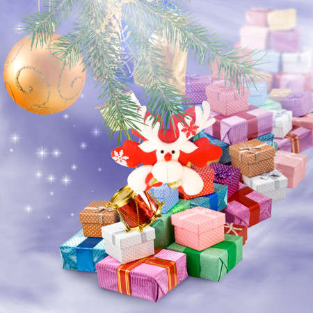 image of Christmas card closeupの写真素材