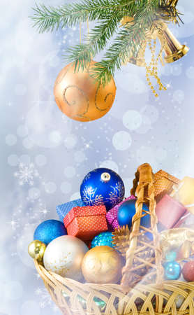 image of Christmas card closeupの写真素材