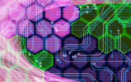 Image of technological background close-upの写真素材