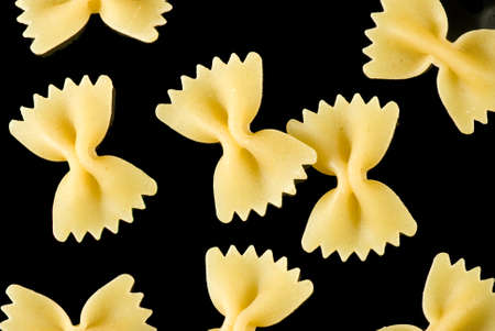 image of many raw pasta close upの写真素材